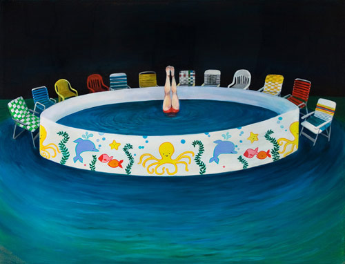 Artist painter Amy Kligman