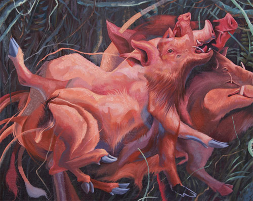 Artist painter Evan Lovejoy