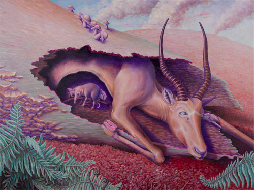 Artist painter Evan Lovejoy