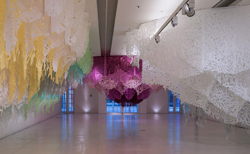Installation by artist Manuel Ameztoy