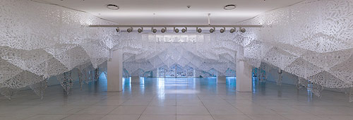 Installation by artist Manuel Ameztoy