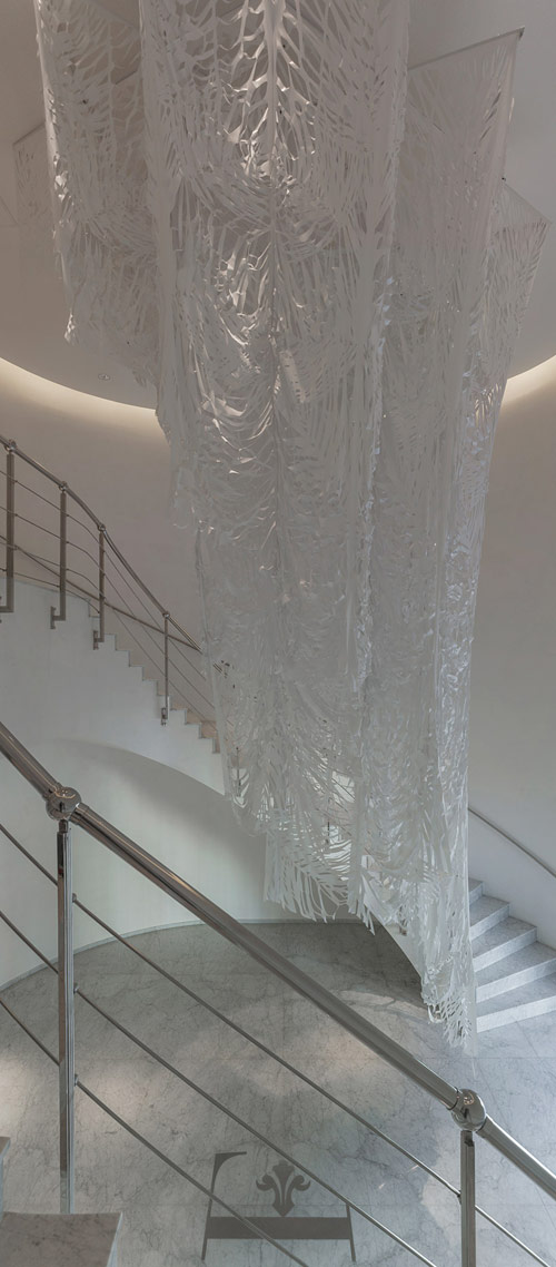 Installation by artist Manuel Ameztoy