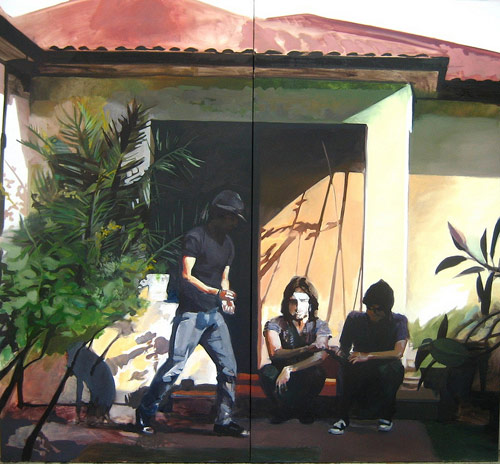 Artist painter J.P. Acuña