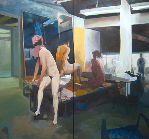 Artist painter J.P. Acuña