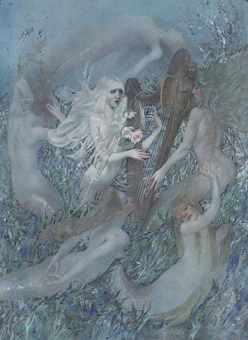 Artist illustrator Nadezhda Illarionova