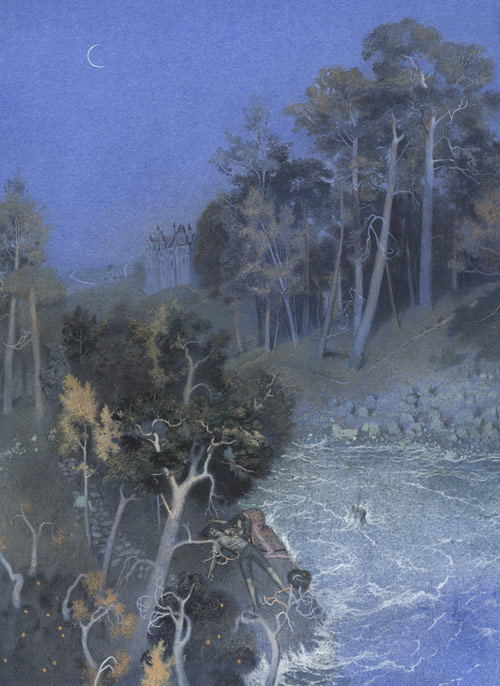 Artist illustrator Nadezhda Illarionova