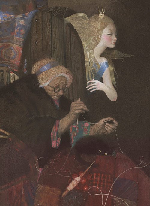 Artist illustrator Nadezhda Illarionova