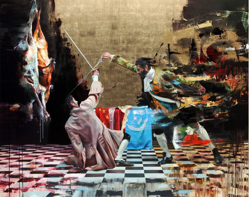 Artist painter Conor Harrington