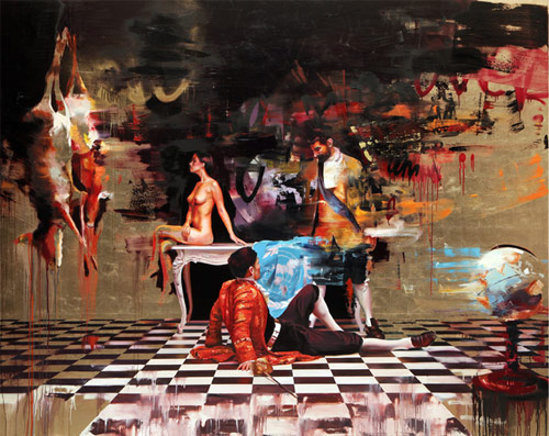 Artist painter Conor Harrington