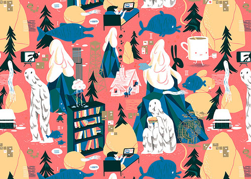 Artist illustrator Luke Pearson