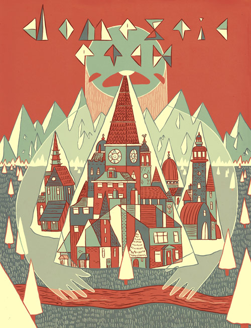 Artist illustrator Luke Pearson