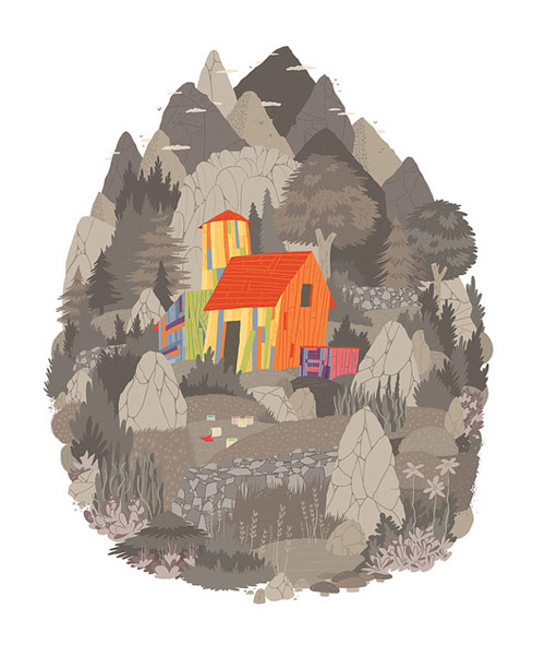 Artist illustrator Luke Pearson