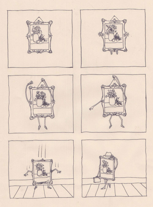 Drawings by artist Natalya Lobanova