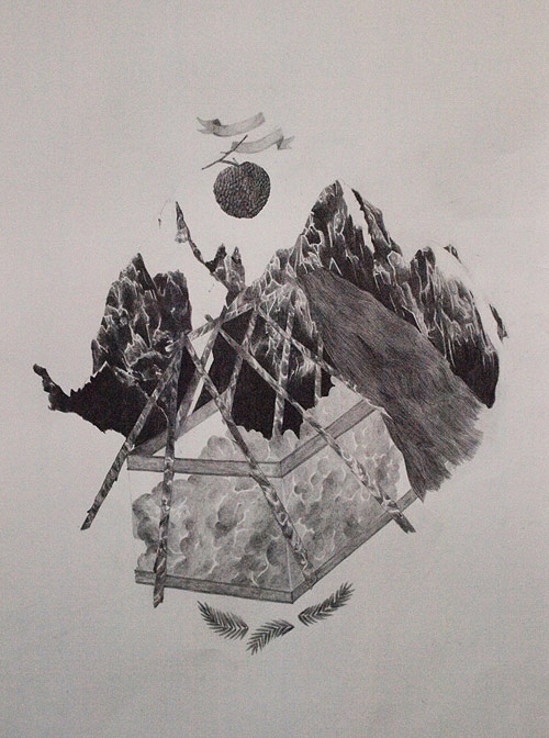 Drawings by artist Alex Quicho