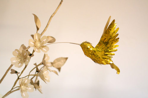 Beija-flores de ouro por Diana Beltran Herrera
