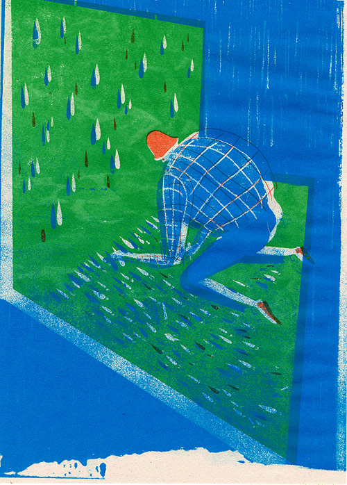 Artist illustrator Inkee Wang