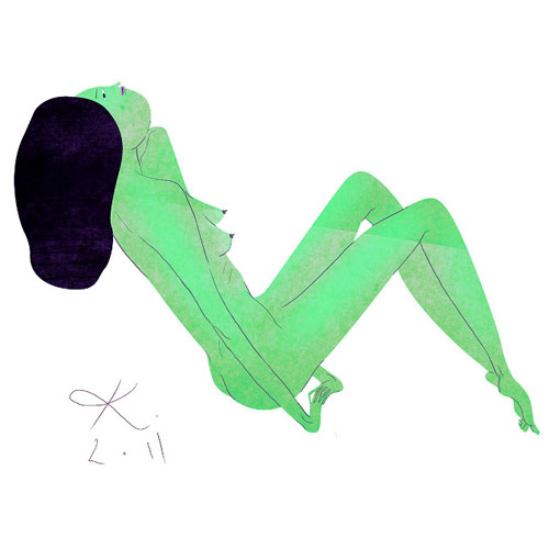 Artist illustrator Inkee Wang