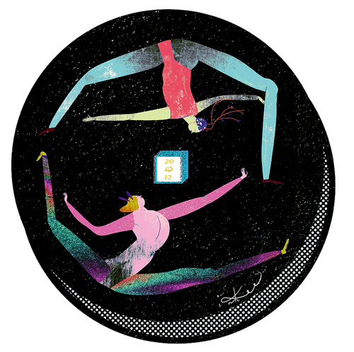 Artist illustrator Inkee Wang