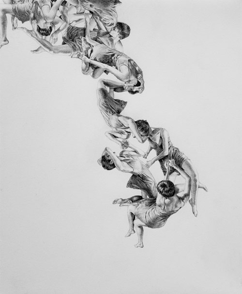 Drawings by artist Leah Yerpe