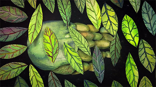 The Leaf Woman & the Centaur stop-motion animation
