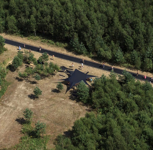 Fast Track trampoline by Salto Architects