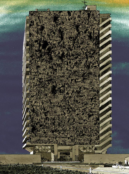 Drawings by Sam Vanallemeersch