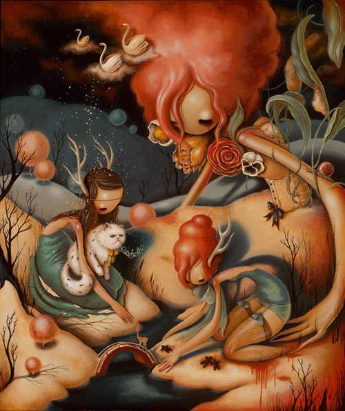 Artist painter Brandi Milne