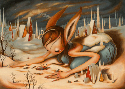 Artist painter Brandi Milne