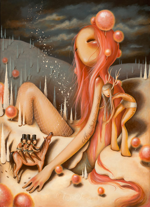 Artist painter Brandi Milne