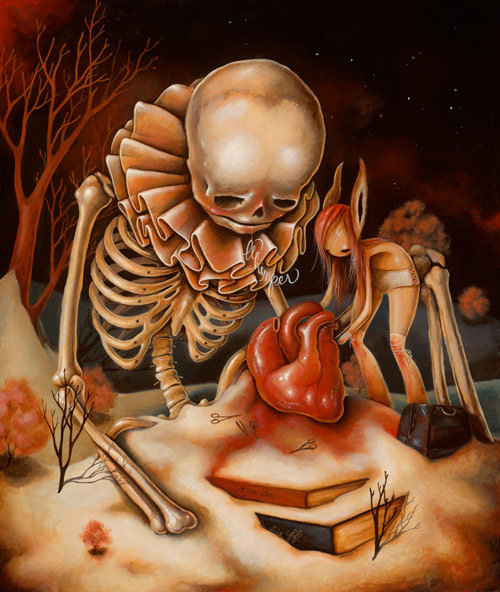 Artist painter Brandi Milne