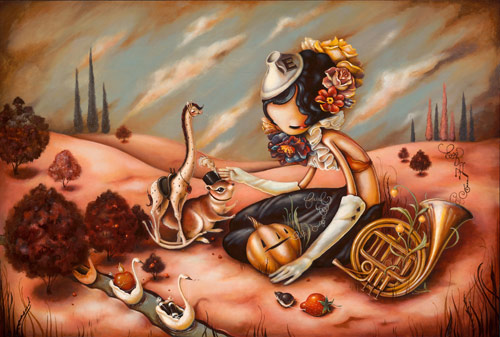 Artist painter Brandi Milne