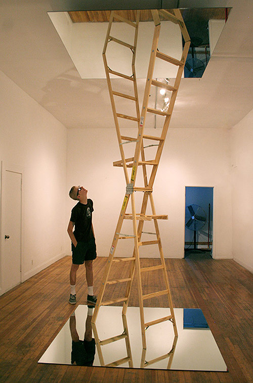 infinite ladder by Dmitri Obergfell