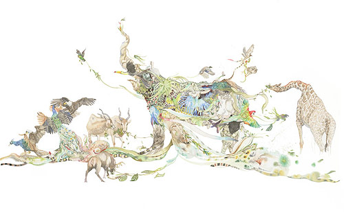 Artist painter Laura Ball