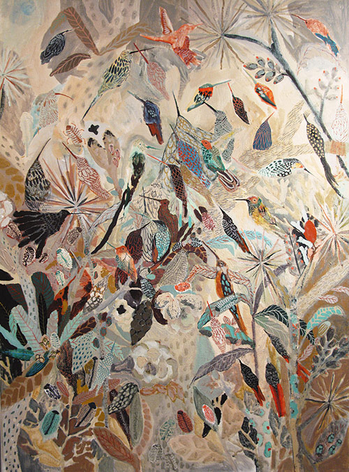 Artist painter Michelle Morin