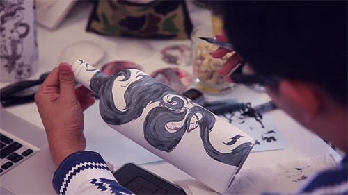 Artist Yue Wu for Absolut