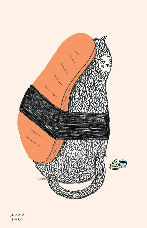 Artist illustrator Ohara Hale