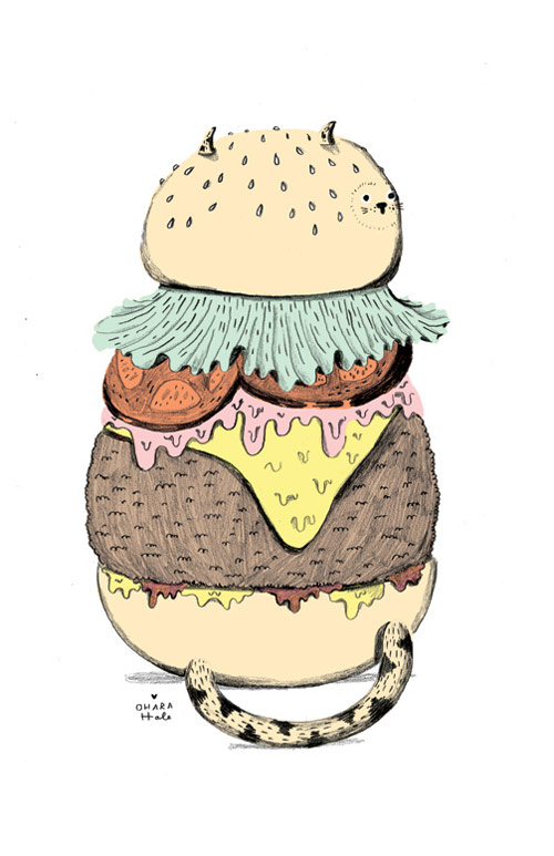 Artist illustrator Ohara Hale