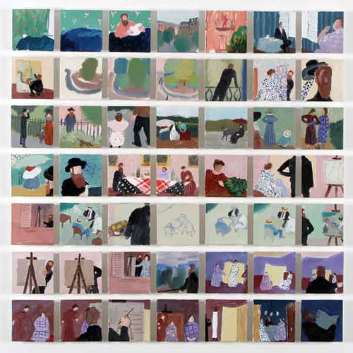 Artist painter Holly Frean