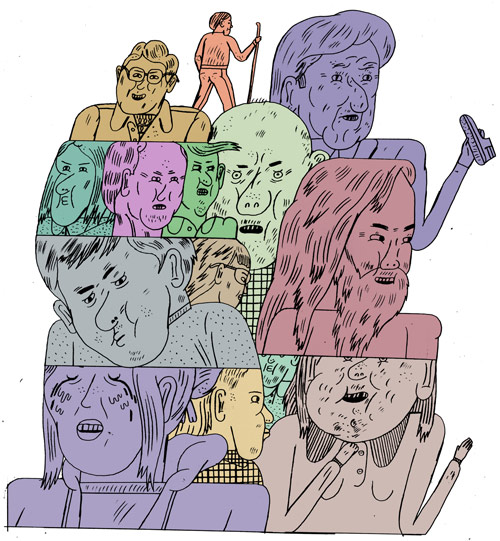 Drawings by Jon Boam