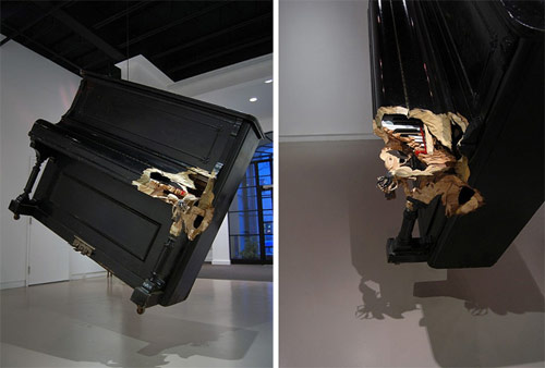 Carvings by artist Maskull Lasserre