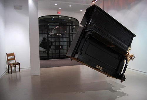 Carvings by artist Maskull Lasserre