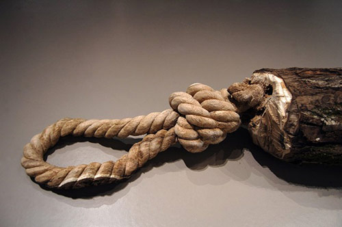 Carvings by artist Maskull Lasserre