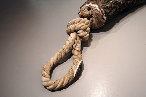 Carvings by artist Maskull Lasserre