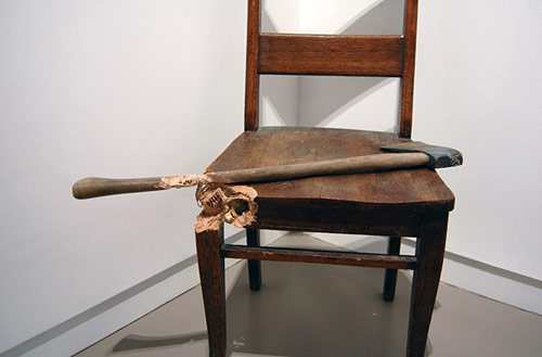 Carvings by artist Maskull Lasserre