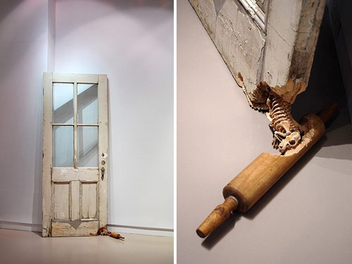 Carvings by artist Maskull Lasserre