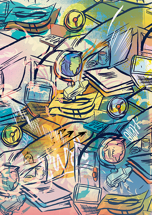 Braulio Amado illustrations design