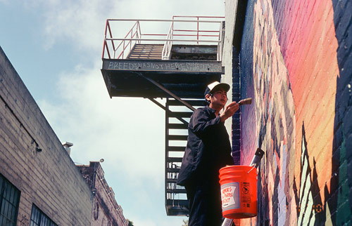 Artist painter Chad Hasegawa