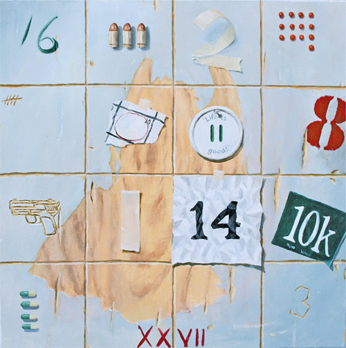 Artist painter Jeffrey Deane Hall