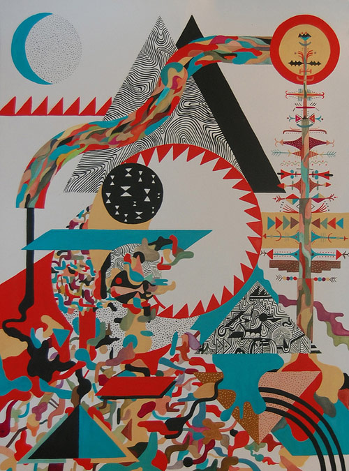 Artist painter Feral Child