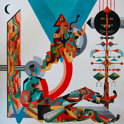 Artist painter Feral Child